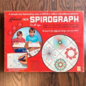 Vintage Kenner's Spirograph No. 401 Made in Canada 1968